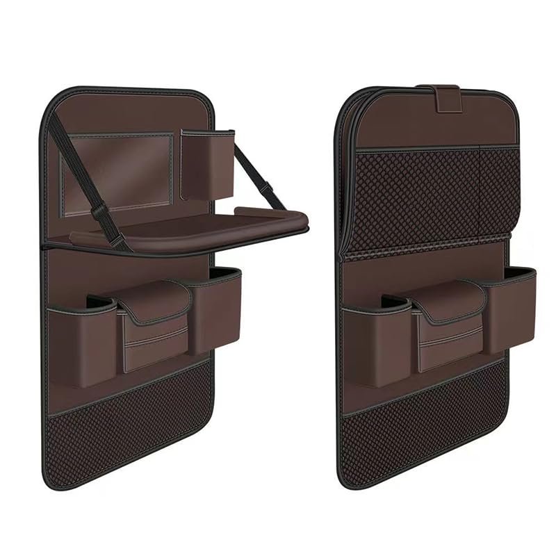 OTTSAN Backseat Organizer for Kia Tonic, Waterproof Seatback Protector, 2-Piece