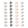 Metal Shoelace End Clips, 32 Pieces for Shoes and Sneakers view 1