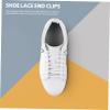 Metal Shoelace End Clips, 32 Pieces for Shoes and Sneakers view 4