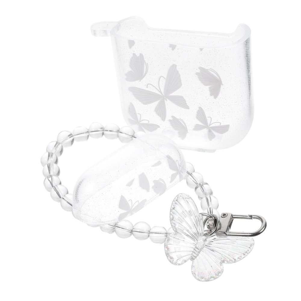 Hemobllo Earbud Case with Pearl Chain, Compatible with AirPods