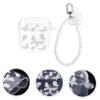 Hemobllo Earbud Case with Pearl Chain, Compatible with AirPods view 3