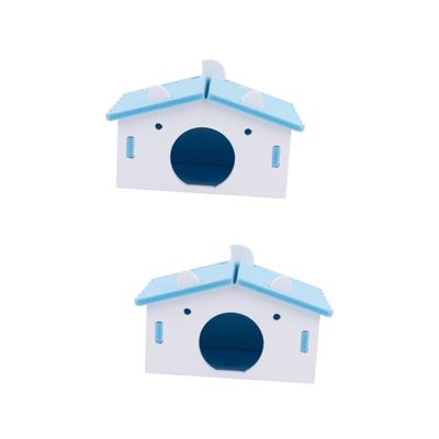 INOOMP 2-Piece Hamster Nest Set for Small Pets, Warm and Washable Hamster House