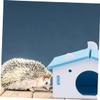 INOOMP 2-Piece Hamster Nest Set for Small Pets, Warm and Washable Hamster House view 4