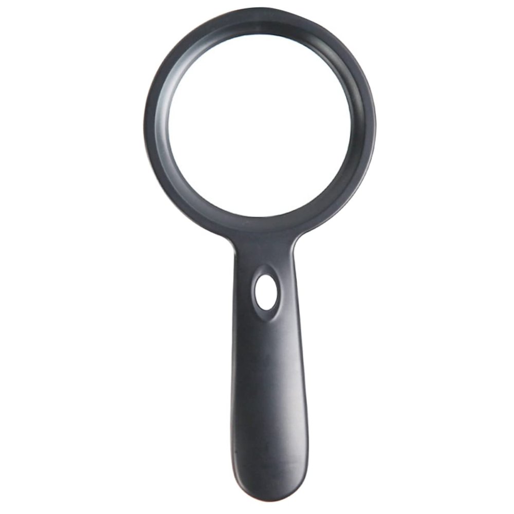 Large Handheld Magnifying Glass with Light, 10x, 90 mm, for Jewelry Repairs