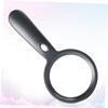 Large Handheld Magnifying Glass with Light, 10x, 90 mm, for Jewelry Repairs view 4