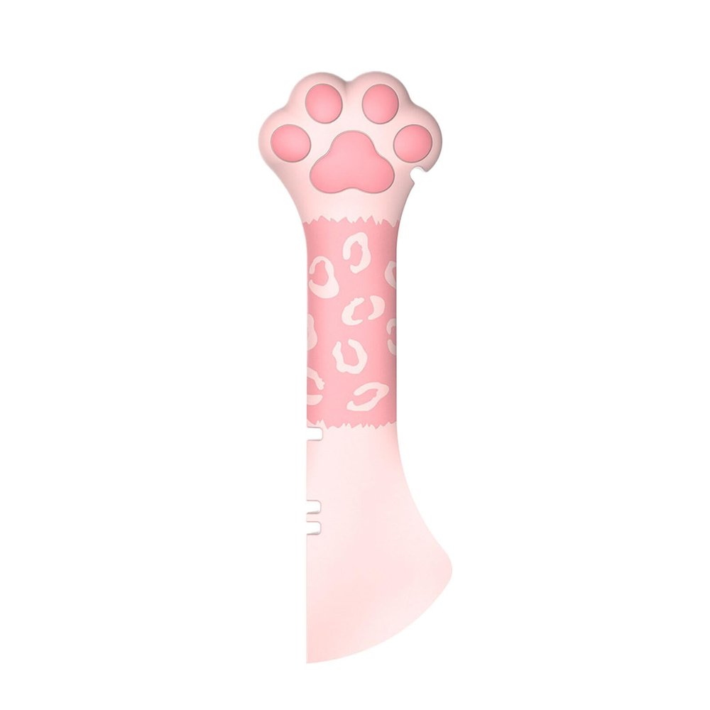 SUIOPPYUW 2-in-1 Silicone Cat Can Opener & Spoon Set