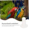 Happyyami Automatic Bird Feeder and Water Bowl, Plastic, Large Capacity, for Bird Cages, Suitable for Budgies and Other Birds view 3