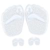 Mikinona Self-Adhesive Forefoot Pads with Pressure Relief and Cushioning for Women, 3 Pairs, Gel, Non-Slip, for High Heels and Everyday Shoes view 1