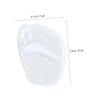 Mikinona Self-Adhesive Forefoot Pads with Pressure Relief and Cushioning for Women, 3 Pairs, Gel, Non-Slip, for High Heels and Everyday Shoes view 2