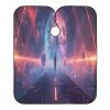 Alien Hair Salon Gown Hair Dye Cape, Long Protective Cape, Sci-Fi Planet, One Size view 1