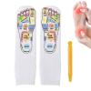 Foot Massage Socks and Tool, Cotton Foot Massage for Stress Relief and Tired Feet view 1