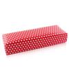 Soft Red Dotted Leather Nail Art Hand Rest view 2
