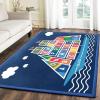 Kids' Coral Velvet Non-Slip Play Mat view 1