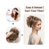 Synthetic Blonde Messy Bun Chignon Hairpiece for Women view 2