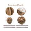 Synthetic Blonde Messy Bun Chignon Hairpiece for Women view 3