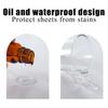 LDLCYCN Waterproof Spa/Massage Table Cover with Face Hole, Elastic All-Around Fit, Square Head, White, 190 x 80 cm (H) view 3