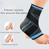 VONCYKI Adjustable Compression Ankle Brace, Black, 1 PC, Size M view 4