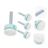 Hohopeti 4-Piece Mounting Screws for Baby and Stair Safety Gates, PVC-Coated Steel Threaded Rods view 3