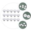 BELLIFFY 15-Piece Ceramic Coral Frag Plugs, 2.1 cm, for Saltwater Aquariums view 4