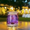 Ocean-Themed Gel Candle, Blue, Purple, and Pink view 2