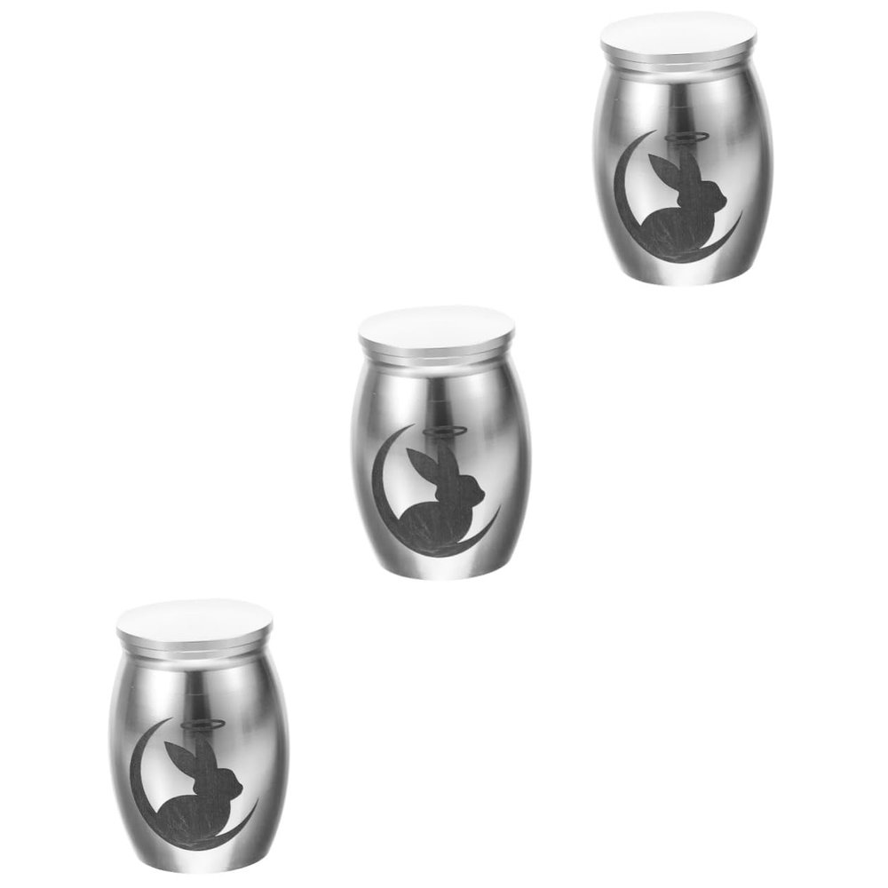 SEWOART 3-Piece Mini Urn for Pet Ashes