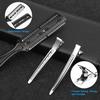 Hair Cutting Shears Set, 7.0 Inches, White and Red, Haircutting, Barber, Bangs and Thinning Shears view 3