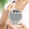 VFMKT Funny Panda Travel Makeup Mirror, Portable Folding Compact Mirror with 1x/2x Magnification view 4