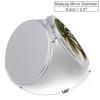 VFMKT Palm Tropical Travel Makeup Mirror, Compact Folding Pocket Mirror with 2x Magnification view 2