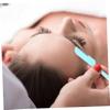 10-Piece Foldable Stainless Steel and ABS Eyebrow Trimmer, Green view 4
