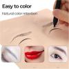 MTTXY 10-Piece Silicone Facial Tattoo Practice Skin view 2