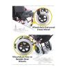 Children’s Cerebral Palsy Transport Wheelchair, High-Back, Fully Reclining view 2
