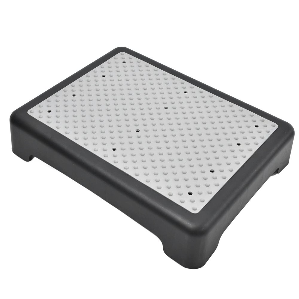 Large Non-Slip Step Platform, Stackable Outdoor Half-Step Ladder, Mobility Step Stool for Seniors