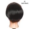 Synthetic Straight Chignon Bun Hairpiece, 6 in, Drawstring, Clip-In Ponytail Extension view 2