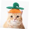 Milisten Pumpkin Design Cat Hat view 3