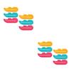FOMIYES 12-Pack Toothpaste Tube Squeezers, Manual Tube Roller Clips view 1