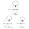 Personalized Pet ID Tag, Mirror-Finish Bone, Rose, 20 mm view 4