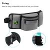 Gsycle Dog Treat Pouch with Multiple Pockets, Gray view 4