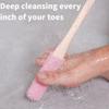 2-Piece Toe-Separation Cleaning Brush Set for the Shower view 4
