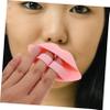 3-Piece Lip-Shaped Silicone Facial Cleansing Brush Set view 4