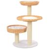 ZEYUAN Cat Scratching Tree with Sisal and Natural Willow Wood - 170724 view 2