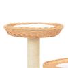ZEYUAN Cat Scratching Tree with Sisal and Natural Willow Wood - 170724 view 3