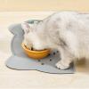 Generic Cat Placemat, Non-Slip, Waterproof Silicone Feeding Mat view 2