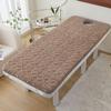 LDLCYCN Sponge Massage Bed Pad with Face Hole, 3 cm, 80 x 190 cm, Coffee, Square/Round Head view 3
