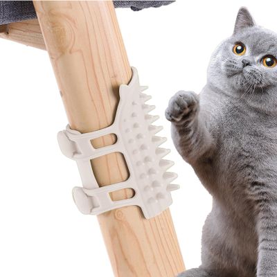 Self-Cleaning Cat Brush with Silicone Corner Massage