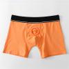 Faringoto Men's Sexy Cutout Cotton Boxer Briefs, Sunset Chevron, XL view 4