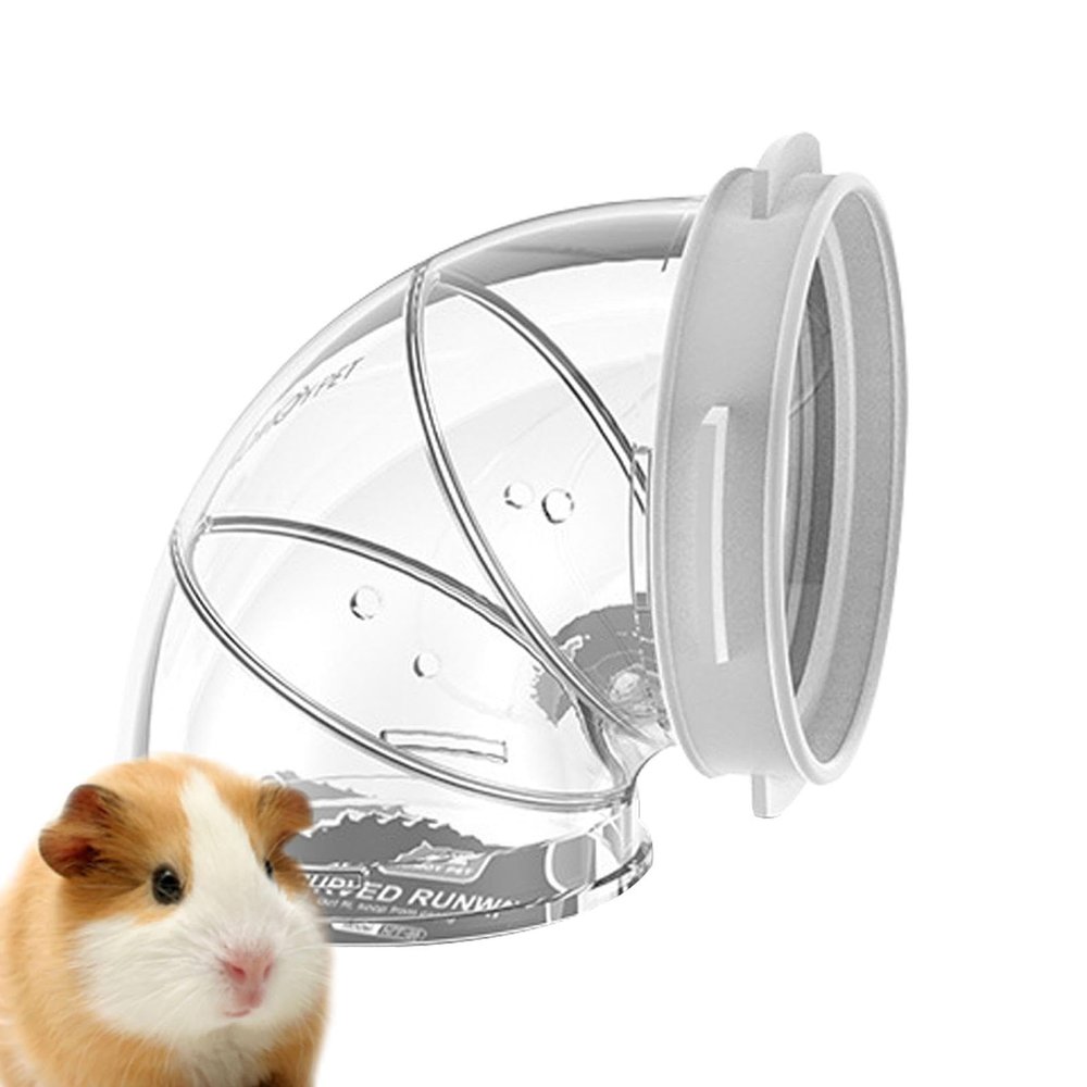 Transparent Hamster Tunnels