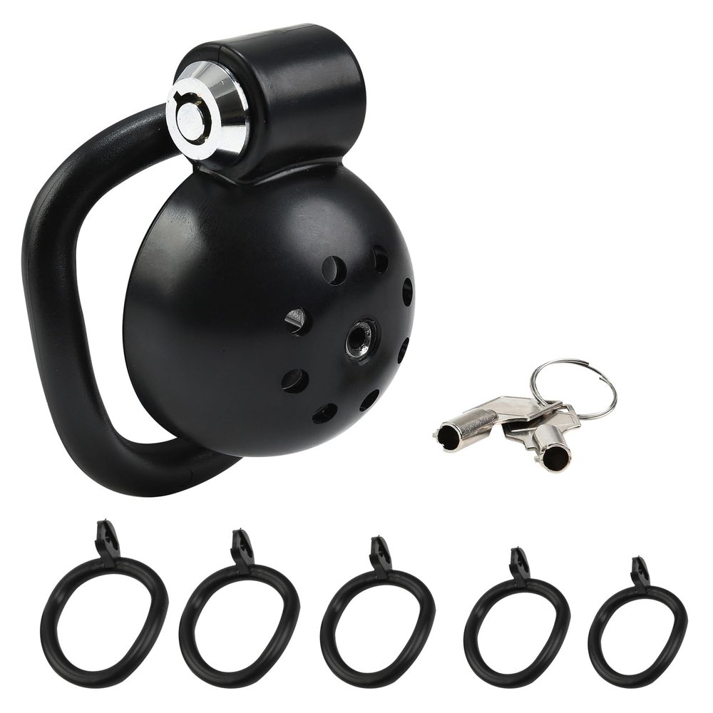 BDSMYEE Small Chastity Cage with Dilator