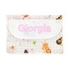 ALMATEX SRL Personalized Nursery Envelope with Name, 20 x 29 cm, Personalized Ribbon, 100% Cotton, Made in Italy (Fatine) view 1