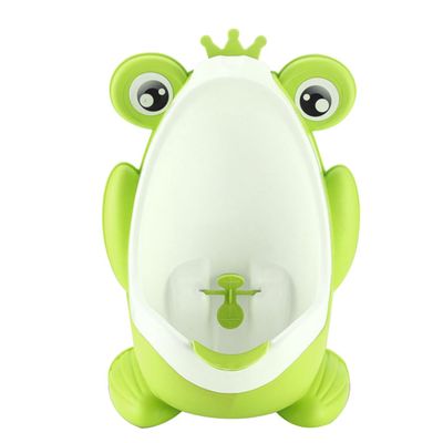 Toddler Urinal for Boys, Green, PP, Wall-Mounted, Height-Adjustable