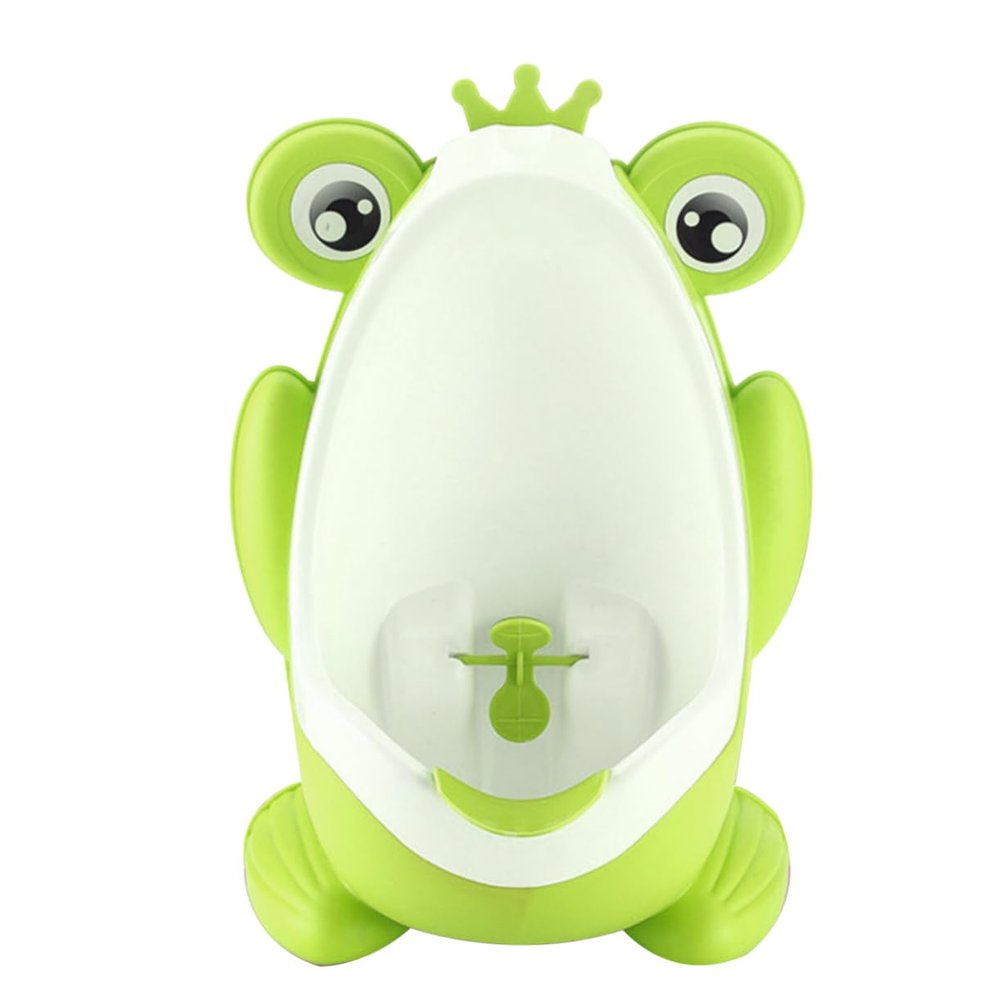 Toddler Urinal for Boys, Green, PP, Wall-Mounted, Height-Adjustable